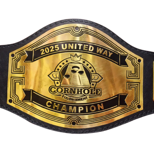 Cinturón de Campeón del Torneo de Cornhole United Way 2025, Cinturón Deportivo Personalizable de Primera Calidad, Diseño de Alta Calidad - Product Image 5