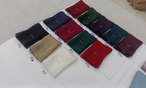Tissu en polyester satiné brut écologique, léger, 60 GSM, tissé, en stock, pour vêtements, Kurti, robe, sari, femmes et filles - Product Image 4