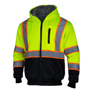 Veste de sécurité hivernale haut de gamme, durable et imperméable, uniforme de sécurité, fabricant, vente en gros - Product Image 1