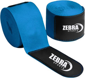 Bandes de maintien élastiques en coton 3M pour poignets MMA, protection légère pour le kickboxing, bandages de boxe Muay Thai, protège-mains 5m écologiques - Product Image 1