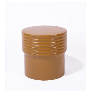 Mesa Auxiliar de Hierro con Recubrimiento en Polvo para Interiores y Exteriores, Mesa de Noche Metálica Rosa - Mesa de Centro Redonda Decorativa Resistente - Product Image 5