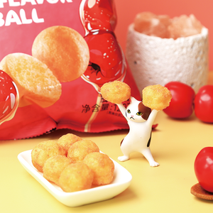 Precio al por mayor China Snack Food INDIAM Pop Ball con sabor a Tanghulu Gluten Free Non-GMO Whole Grain NO Trans Fat - Product Image 5