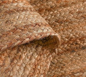 Alfombra de yute natural tejida a mano, alfombra de yute para dormitorio, hotel, resort, artesanía en Vietnam, Nhat Minh - Product Image 4