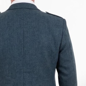 Veste écossaise bleue à motif Argyle avec gilet, haute qualité, prix bas, prête à être expédiée - Product Image 6