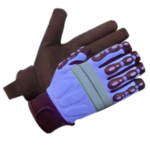Guantes Mecánicos de Primera Calidad para Protección en Trabajos Industriales, de Cuero y Neopreno, con Protección TPR Resistente a Impactos - Product Image 4