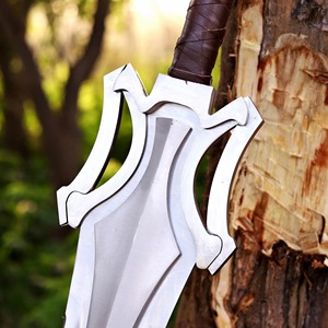 Réplique de l'épée He-Man Power Sword MOTU, Épée du Maître de l'Univers, Acier Inoxydable Haute Durabilité, Utilitaire Extérieur, Personnalisable DIY OEM, Meilleure Qualité - Product Image 3