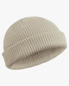 Bonnet classique en acrylique 100 % doux au toucher, tricoté pour l'hiver, vente en gros, personnalisable OEM, bonnet classique en acrylique extensible doux avec revers - Product Image 4