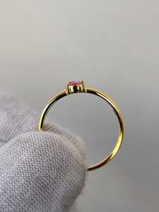 Bague Exceptionnelle en Saphir Rose Naturel, Bague de Fiançailles en Argent Sterling 925 Plaqué Or 14K, Cadeau de Mariage, Bague de Demande en Mariage - Product Image 6