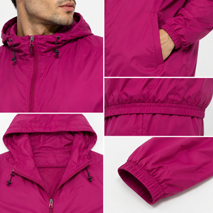 Veste coupe-vent décontractée pour l'extérieur, avec tissu léger et résistant, coupe confortable et style pratique pour les aventures en voyage - Product Image 5