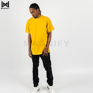 เสื้อยืดโอเวอร์ไซส์ผ้าคอตตอนย้อมสีสำเร็จรูปสำหรับผู้ชาย สไตล์สตรีทแวร์ วินเทจ ลุคสบายๆ คุณภาพพรีเมียม - Product Image 2