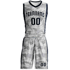 Maillot de basket-ball personnalisé pour équipes masculines, en mesh réversible, broderie de haute qualité, sublimation - Product Image 2