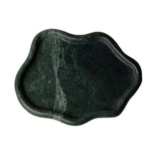 Artisanal Natural Travertine Round <b>Tray</b> Multifunctional Elegance Sizes Serving Platter Stone Ottoman <b>Tray</b> <b>Decorative</b> Home <b>Tray</b> - Product Image 5