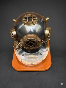 Casco de Buceo Estilo Vintage, Decoración Náutica Marítima, Réplica de Casco de Buceador de Aguas Profundas, Casco de Buceo Antiguo, Modelo de Exhibición Marítima - Product Image 6