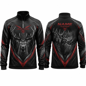Veste Softshell de Chasse Unisexe MEGAMAPLE à Manches Longues, Imprimé Floral, Respirante, en Toile, pour l'Extérieur et l'Été - Product Image 1