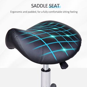Poltrona Professionale Reclinabile in Pelle PU Nera per Salone, Tatuaggi e Spa, Ideale per Barbieri - Product Image 6