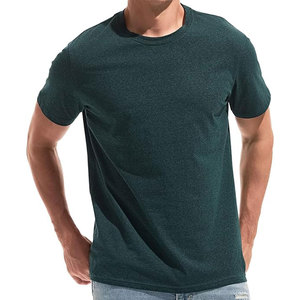 T-shirts pour hommes de haute qualité en microfibre, coton, manches courtes, décontractés, surdimensionnés, respirants, séchage rapide, design ajusté personnalisé - Product Image 3