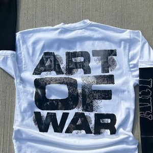 เสื้อยืดแขนยาวผ้าวาฟเฟิลสองชั้น พิมพ์ลายกราฟิก คุณภาพสูง สำหรับผู้ชาย ผลิตจากผ้าฝ้าย 100% - Product Image 5