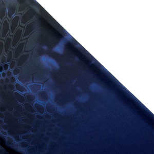 Camisa de Pesca de Manga Larga para Hombre, Azul, con Estampado por Sublimación, Secado Rápido, UPF 50, Poliéster, Talla Adulto - Product Image 3