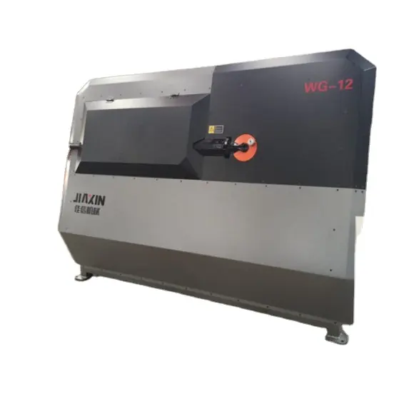 Auction FULL WHOLE CNC automatic rebar stirrup bender steel wire bending machine