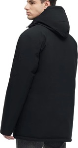 Blouson Bomber Homme Ample de Haute Qualité pour l'Automne, en Tissu Nylon et Laine Lavé Effet Vieilli, Style MA1 Fin, Veste de Vol Imperméable - Product Image 3