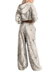 Conjunto de Camuflaje para Mujer, Sudadera con Capucha y Pantalones Deportivos, Personalizado al por Mayor - Product Image 2