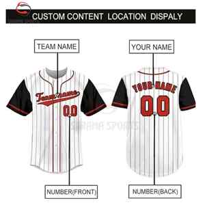 Ensembles d'uniformes de baseball pour hommes, service OEM, meilleures ventes, nouvelle collection, style tendance, techniques d'impression, prix abordables - Product Image 5