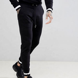 Men Black Sweatshirt Tracksuit <b>Set</b> Crew Neck Pullover <b>Jogger</b> Pants Two Piece Casual Sportswear Slim Fit <b>Matching</b> Outfit - Product Image 3