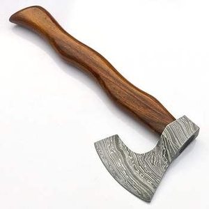 Cuchillo para Pizza de Acero Inoxidable Industrial de Alta Calidad, Estilo Damasco, con Parte Trasera Plana, Hecho a Mano, con Mango de Madera de Palisandro de 2 2/5 Pulgadas, ODM/OEM - Product Image 1