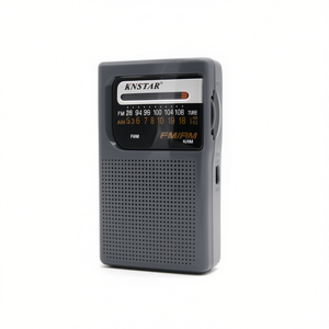 วิทยุพกพา Knstar ขนาด 6.7x2.6x11.8 ซม. เครื่องรับสัญญาณ FM AM ขนาดเล็ก พร้อมหูฟัง สำหรับใช้งานกลางแจ้ง - Product Image 3