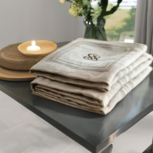 Servilletas de Mano y Toallas de Yoga de Algodón Orgánico de Secado Rápido, Absorbentes del Sudor, Ligeras, Suaves para la Piel y Duraderas para Uso Diario y Yoga - Product Image 3