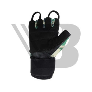 Guantes de Gimnasio Personalizados OEM con Logotipo Personalizado, Material de Nailon/Algodón/Metálico, Ecológicos, de Secado Rápido para Entrenamiento de Pesas y Fuerza - Product Image 4