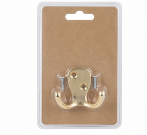 Premium Gold Polished Brass Wall <b>Hooks</b> <b>With</b> Modern Design Perfect For Home Decor And Elegant Storage Solutions - Product Image 6