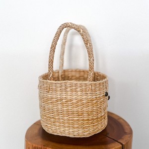 Seagrass bunny easter <b>basket</b> braided sea grass <b>baskets</b> outdoor decoration for <b>egg</b> hunt essentials - Product Image 5