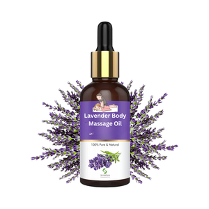 Aceite de Masaje Corporal de Lavanda Premium para Uso Profesional en Spa y Salón, con Sensación de Piel Suave, Empaque para Suministro a Granel - Product Image 1