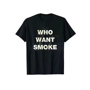 Camiseta de hombre holgada con estampado puff, cómoda, 100% algodón, con diseño ecológico, último precio. - Product Image 1