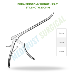 Rongeur para Foraminotomía de 200 mm, Instrumento Quirúrgico para Cirugía de Columna Vertebral, Herramienta Quirúrgica para Cortar Huesos - Product Image 2