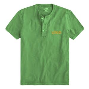 Camiseta 100% de algodón para hombre, camisa con logo abierto frontal, calidad prémium, manga larga, cuello redondo, Vintage - Product Image 4