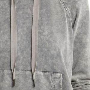 Direct Factory Sale Women Acid Wash Hoodie Custom Embroidery Logo Plain Dyed Women Acid Wash Hoodie For Girls - Product Image 3