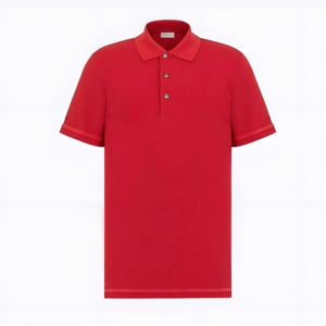 เสื้อถักสีดำสำหรับผู้ชาย ผ้าฝ้าย 100% ระบายอากาศได้ดี กันน้ำ ไร้รอยต่อ ป้องกันรอยยับ มีกระเป๋าโลโก้ด้านหน้า ทรง 6 แผง สวมใส่สบาย แบบลำลอง - Product Image 5