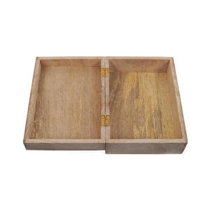 Cofre de Madera Económico para Recuerdos Personales, Recuerdos de Boda, Joyas, Regalos Especiales con Acabado Rústico Hecho a Mano por Aaliyan Impex - Product Image 3