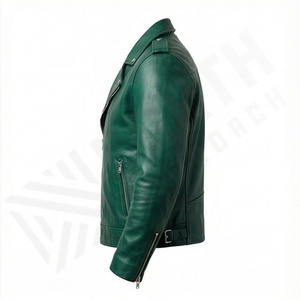 Veste de moto en cuir véritable pour homme de qualité supérieure, nouvelle arrivée, vestes de moto d'hiver, protections amovibles, personnalisables - Product Image 3