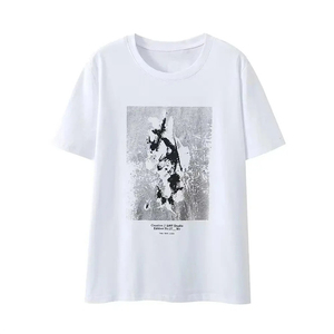 Camiseta Casual de Algodón para Mujer, Manga Corta, Top de Verano, a la Moda, Diseño Personalizado, Proveedor Mayorista - Product Image 6