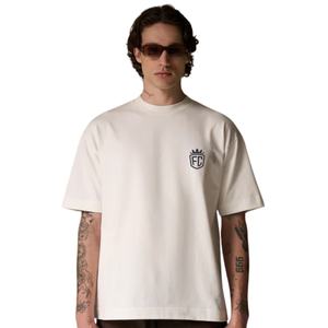 เสื้อยืดแขนสั้นผู้ชายไซส์ใหญ่ ทรงหลวม สไตล์มินิมอล โลโก้ที่อก ผ้าฝ้าย ใส่สบาย สตรีทแวร์ รับผลิตแบบ OEM - Product Image 6