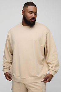 Sudadera Transpirable de Alta Calidad, Color Gris Básico, Estampado de Cara de Biggie, Sudadera Personalizada de Algodón Mezclado, Venta al Por Mayor - Product Image 6