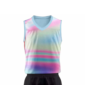 Custom Women Volleyball Training Jersey Set Sleeveless Sports Uniform Breathable Fabric - Product Image 4