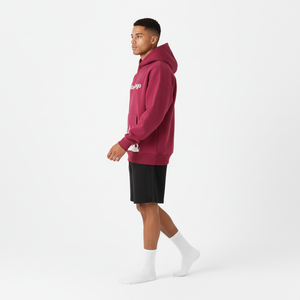 Sudadera con Capucha de Diseño de Alta Calidad, Estilo Urbano, de Mezclilla, con Estampado Sólido, Holgada, para Invierno, de Algodón - Product Image 3