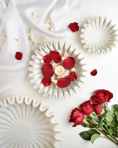 ชามออนิกซ์ งานแฮนด์เมดจากหินธรรมชาติ ภาชนะตกแต่ง คริสตัลใส่ของจุกจิก ที่เก็บเครื่องประดับ ชามคริสตัลออนิกซ์ ออนิกซ์ลายเส้น - Product Image 4