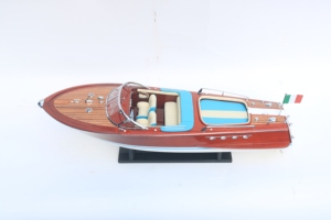 Fabricante Gia Nhien, SUPER RIVA LAMBOGHINI, Modelo Artesanal Tallado a Mano con Tema de Ángel, Líneas Oceánicas, Madera de Alta Calidad - Product Image 5
