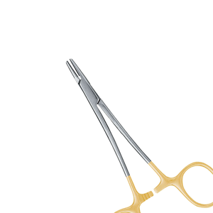 Portaagujas Halsey Smooth Perma Sharp de 13 cm, Instrumento Quirúrgico Dental de Acero Inoxidable, Kit de Herramientas de Sutura de Precisión - Product Image 5