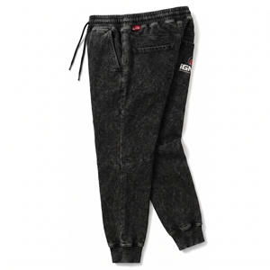 Pantalones Deportivos para Hombre, Estilo Vintage, Lavado Ácido, Corte Holgado, Felpa, Casual, Deportivos, para el Tiempo Libre, de la Mejor Calidad - Product Image 3